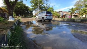 Jalan Rusak Beberapa Titik Di Jalur II Parigi, OPD Seolah “Tutup Mata”