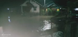 Akibat Intensitas Hujan Tinggi, Desa Pande Lalap Direndam Banjir