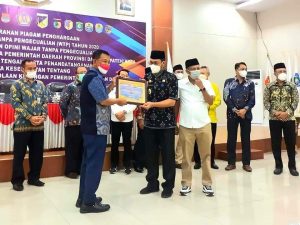 Pemda Parigi Moutong Kembali Raih Predikat WTP