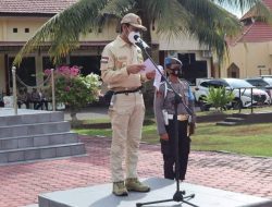 Bertindak Selaku Inspektur Upacara, Ini Pesan Sekda Parigi Moutong