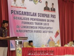 Sekda Ingatkan ASN Benar Benar Menghayati Sumpah Yang Diikrarkan