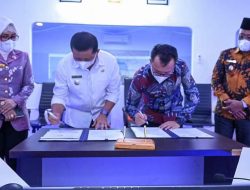 Bupati Morut ke Sumedang Tandatangani NPHD Terkait Aplikasi e-Office dan e-Sakip