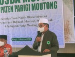 Wabup Minta MUI Parimo Semakin Menunjukkan Eksitensinya Membina Umat