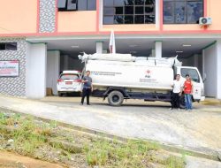 PMI Morut Terima Bantuan Sarana Penanganan Darurat Bencana