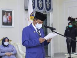 Lantik 12 Pejabat Tinggi Pratama, Ini Pesan Gubernur Rusdy Mastura