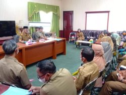 Sekda Parimo Pimpin Rakoor Optimalisasi Retribusi Daerah