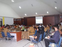 Kadis Pustaka Pimpin Rapat Persiapan Pameran Tentang Kebencanaan