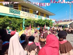 Peringati Hari Pramuka ke 61, SD Alkhairaat Bonesompe Gelar Kemah Sehari