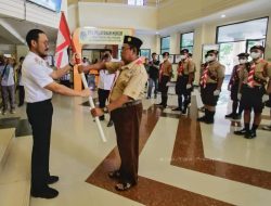 Lepas Kontingen Kwarcab Ikuti Jambore, Sekda : Ikuti Kegiatan Dengan Sungguh Sungguh