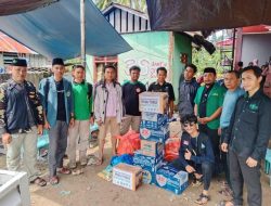 PC NU Poso Berikan Bantuan Sembako Untuk Warga Terdampak Banjir Torue