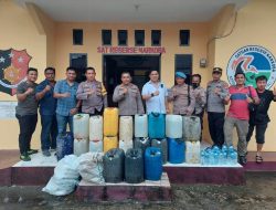Operasi Pekat Tinombala, Polda Sulteng Amankan 348 Pelaku