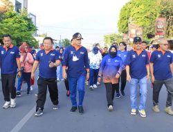 Jalan Santai Peringatan HKN di Palu, Ini Pesan Menteri Kesehatan