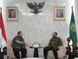Diskusikan Upaya Pencegahan Politik Identitas, Ketua Bawaslu Temui Menag
