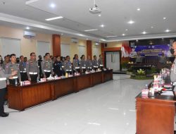 Matangkan Operasi Keselamatan Tinombala, Polda Gelar Latpraops