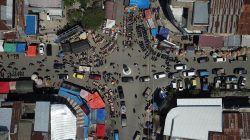 Polisi Pantau Sejumlah Titik Keramaian di Kota Palu Gunakan Drone