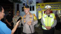 Cek Pos Operasi Ketupat, Kapolda Sulteng Ingatkan Pengguna Jalan Patuhi Rambu Lalulintas