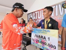 Parigi Moutong Sukses Selenggarakan Khatulistiwa Marathon 42k