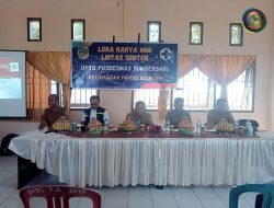 Wabup Parimo Ajak Petugas Kesehatan di Puskesmas Bangun Kerjasama Tim