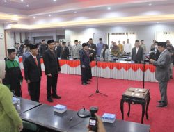 Wakil Gubernur Sulawesi Tengah Lantik Lima Pejabat Tinggi Pratama