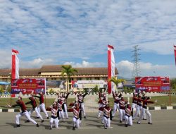 Meriahkan Hari Bhayangkara 77 Polda Sulteng Gelar Lomba PBB