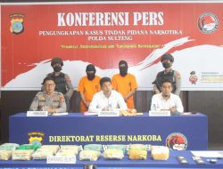 Ditresnarkoba Polda Sulteng Bongkar Modus Baru Penyeludupan Sabu