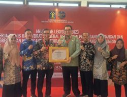 Pemda Parigi Moutong  Raih Peringkat II Anugerah Legislasi Tahun 2023