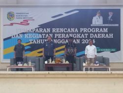 Pj Bupati Parimo Pimpin Pemaparan Rencana Program dan Kegiatan OPD 2024