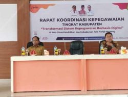 Ini Pesan Asisten III Pemda Parimo pada Rapat Koordinasi Kepegawaian 