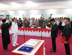 Lantik Penjabat Bupati Donggala, Begini Pesan Gubernur Sulteng