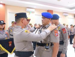Kapolda Sulteng Pimpin Sertijab 6 PJU dan 1 Kapolres, Berikut Pesannya