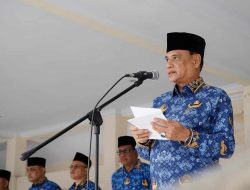 Wagub Pimpin Upacara Gabugan ASN Lingkup Pemprov, Ini Pesannya