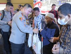 Polda Sulawesi Tengah Gelar Donor Darah dan bantu Kaum Difabel