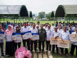 Pemprov Sulteng Salurkan Bantuan Intervensi Serentak ke 118 Desa di Kabupayen Sigi