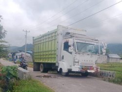 Plat Duiker di Desa Petapa Berlubang, Dikhawatirkan timbulkan Kecelakaan Lalu Lintas