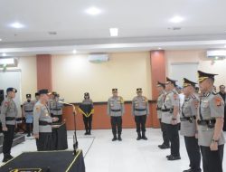 Kapolda Sulawesi Tengah Pimpin Sertijab Karo Ops dan Dirlantas