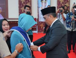 Sry Nirwanti Resmi Dilantik sebagai Ketua TP-PKK Sulteng 2025-2030
