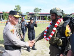 Kapolda Sulteng Apresiasi Keberhasilan Personel Brimob dalam Operasi Damai Cartenz Papua
