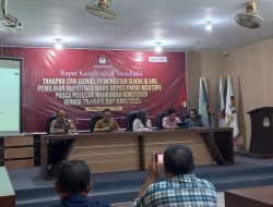 Hadapi PSU, Sekda Ingatkan KPU Parigi Moutong Cermat Kaji Aturan