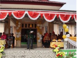 Staf Ahli Pemda Parigi Moutong Pimpin Upacara HUT Kecamatan Siniu