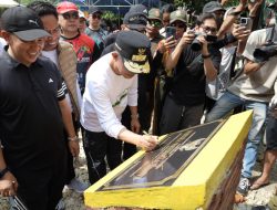 Silaturahmi Tadabbur Alam, Gubernur Sulteng Resmikan wisata Air Terjun Pofua’a Bente