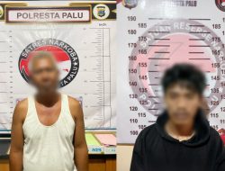 Meksi Dilempari Batu, Polisi Berhasil Tangkap 2 Pelaku Penyalagunaan Narkoba