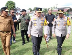 Kapolda Sulawesi Tengah Pantau Langsung Pelaksanaan PSU di Banggai