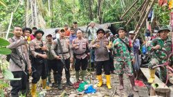 Aparat dan Warga Bersatu Tertibkan Tambang Emas Ilegal di Oncone Raya