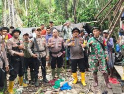 Aparat dan Warga Bersatu Tertibkan Tambang Emas Ilegal di Oncone Raya