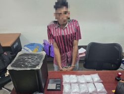Polda Sulawesi Tengah Tangkap Kurir Sabu 1 Kg Lebih Asal Tatanga