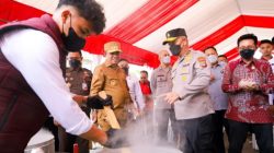 Gubernur Anwar Hafid Saksikan Pemusnahan 40 Kilogram Sabu di Polda Sulteng
