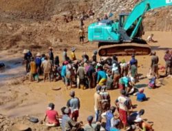 Pasca Banjir PETI Tirtanagaya Masih Beroperasi. DLH Parimo Curigai Masuk Kawasan HPT
