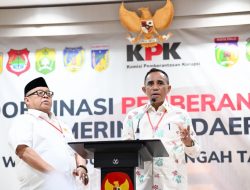 Kunjungi KPK, Anwar Hafid Fokuskan Transformasi Budaya Integritas Birokrasi Sulteng