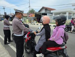 Polantas Polres Parimo Sukses Gelar “Polantas Menyapa” 4–10 Agustus 2025