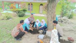 MTsN 2 Parigi Bersama Polres Parigi Moutong Gelorakan Semangat Ketahanan Pangan